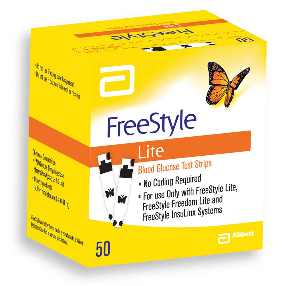 Freestyle Lite Test Strips (50)
