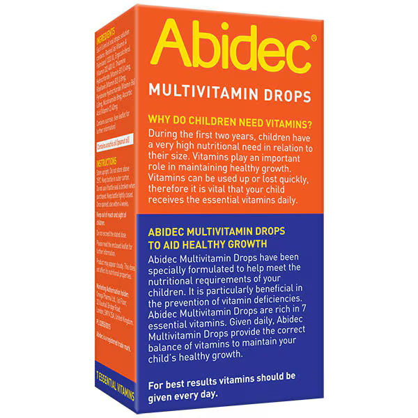 Abidec Multivitamin Drops 25ml