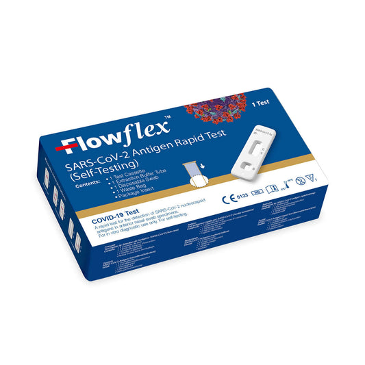 Wholesale Quantity - FlowFlex COVID-19 Rapid Test Kits (single test) - from 60p each